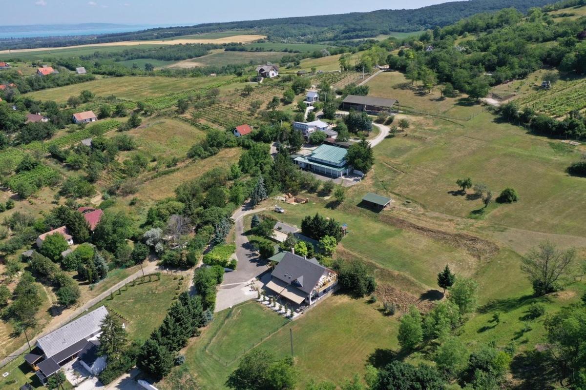 Borkuti Panzio Es Apartman Balatonszemes Exterior photo